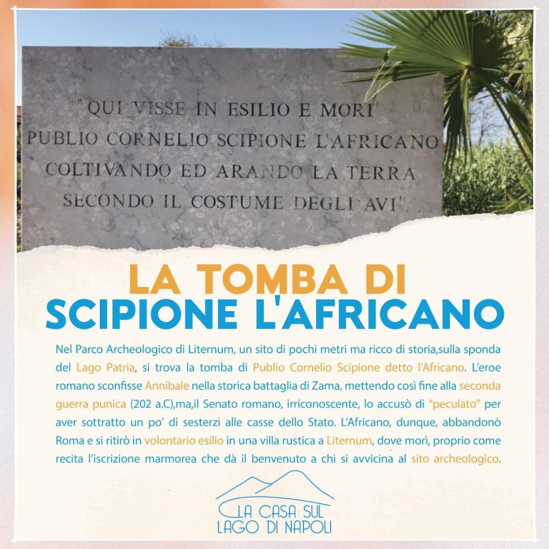La Casa Sul Lago Di Napoli Lago Patria Kültér fotó